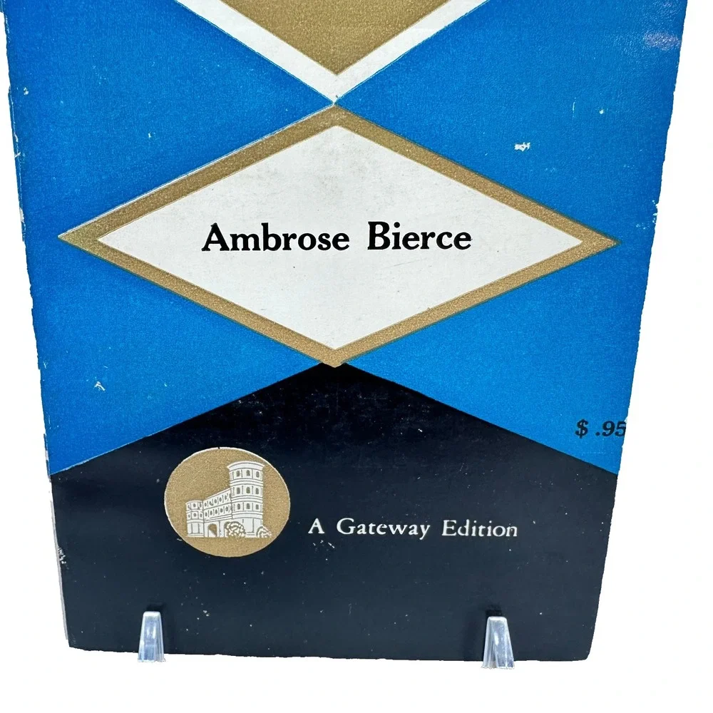 Vintage 1960s Ambrose Bierce Civil War Gateway Edition Paperback Classic Book
